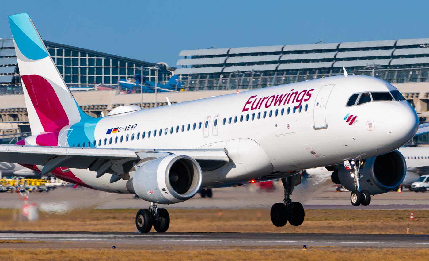 D-AEWR - Eurowings Airbus A320