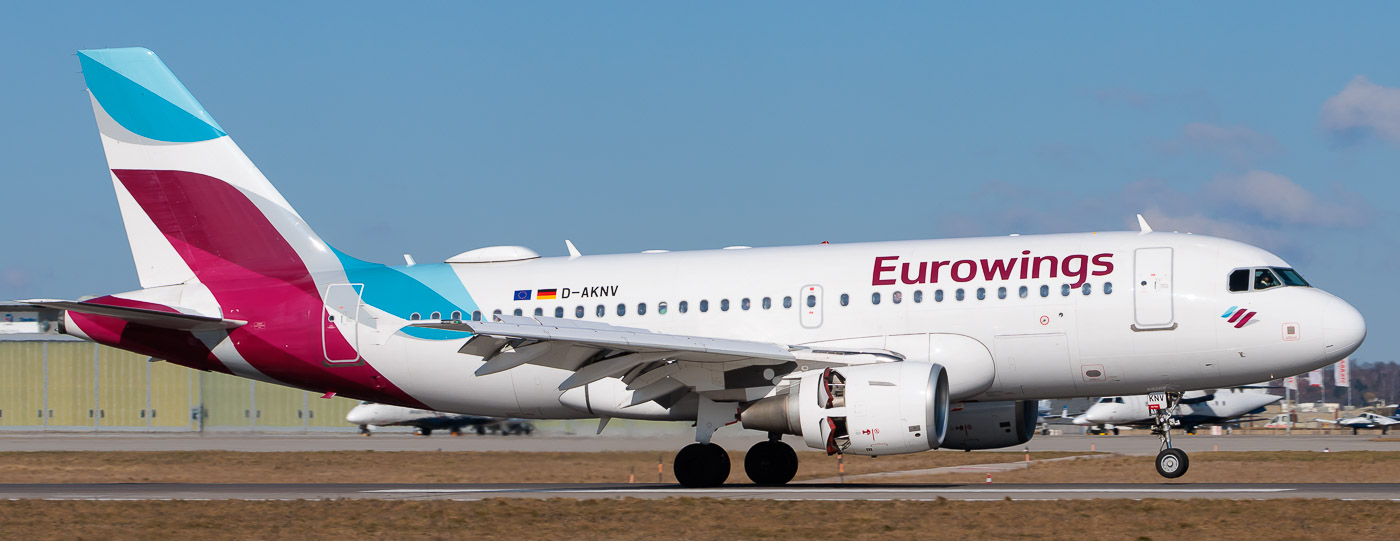 D-AKNV - Eurowings Airbus A319