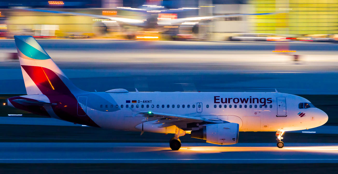 D-AKNT - Eurowings Airbus A319