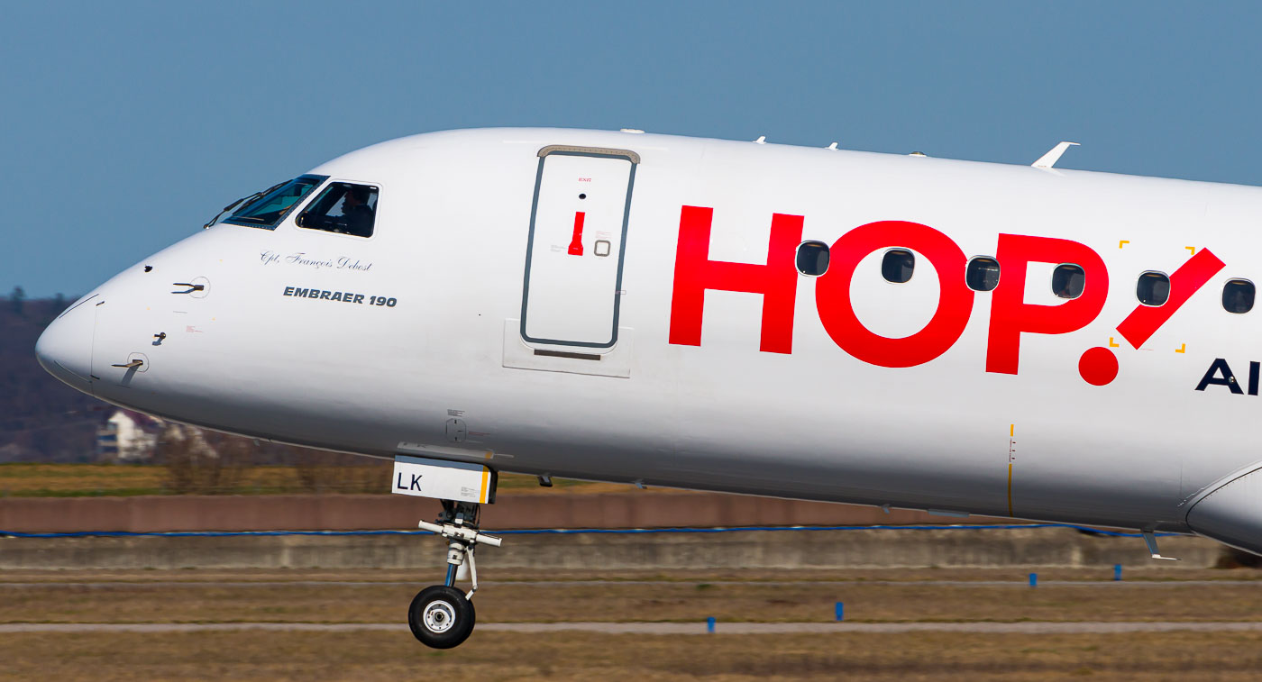 F-HBLK - HOP! Embraer 190