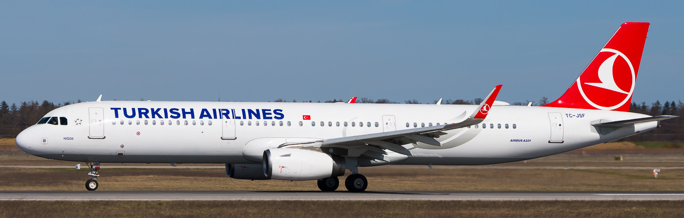 TC-JSF - Turkish Airlines Airbus A321