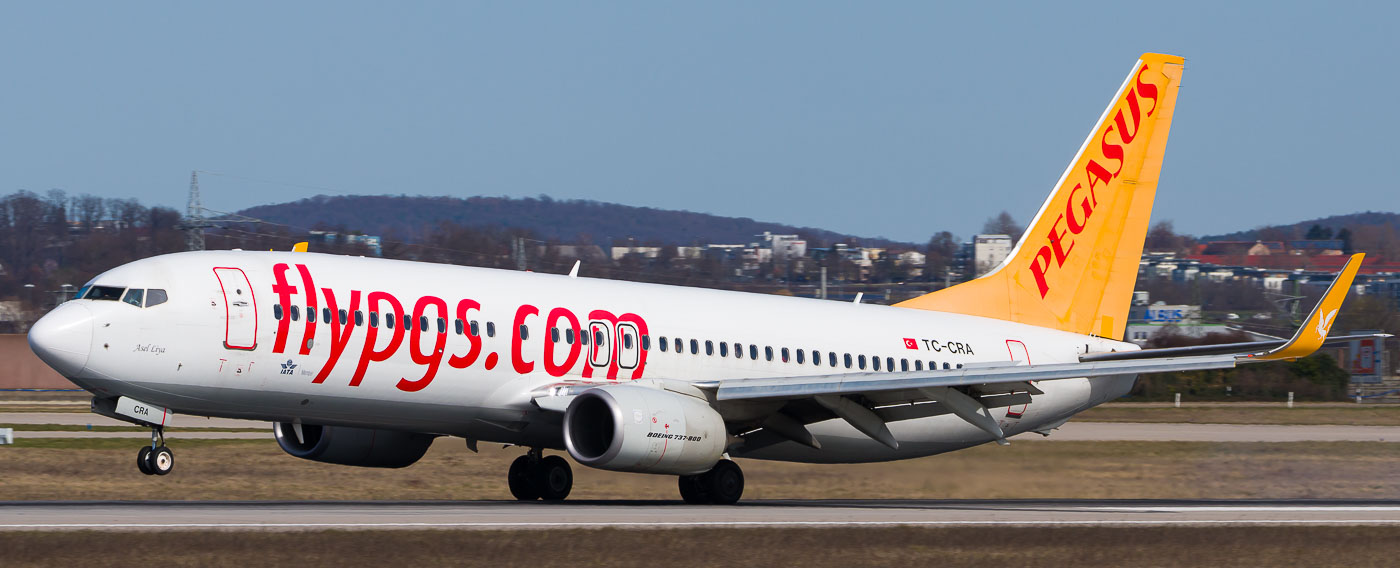 TC-CRA - Pegasus Airlines Boeing 737-800