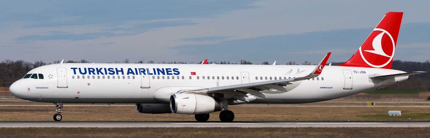 TC-JSN - Turkish Airlines Airbus A321