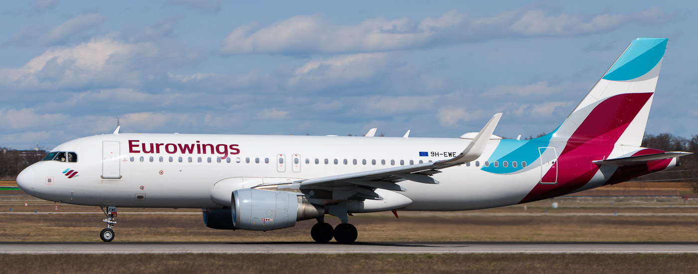 9H-EWE - Eurowings Airbus A320