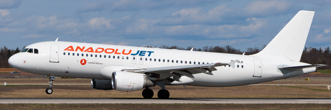 9H-SLK - AnadoluJet Airbus A320