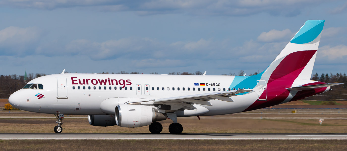 D-ABGN - Eurowings Airbus A319