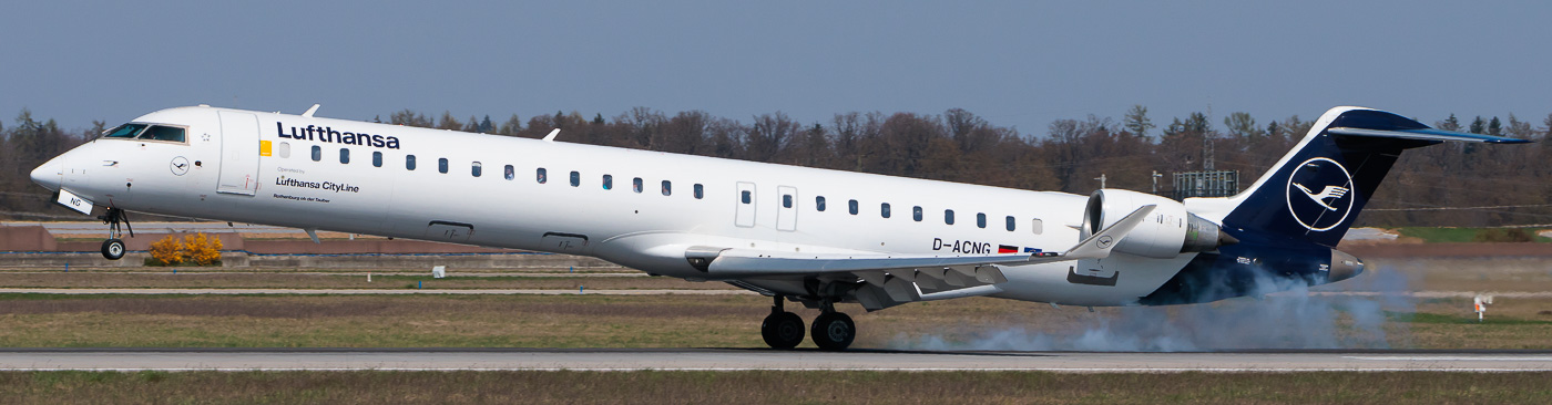 D-ACNG - Lufthansa CityLine Bombardier CRJ900