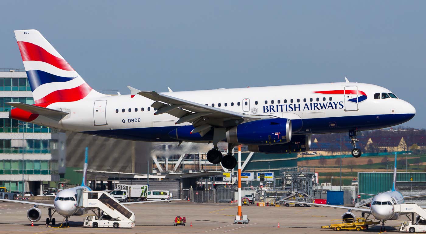 G-DBCC - British Airways Airbus A319