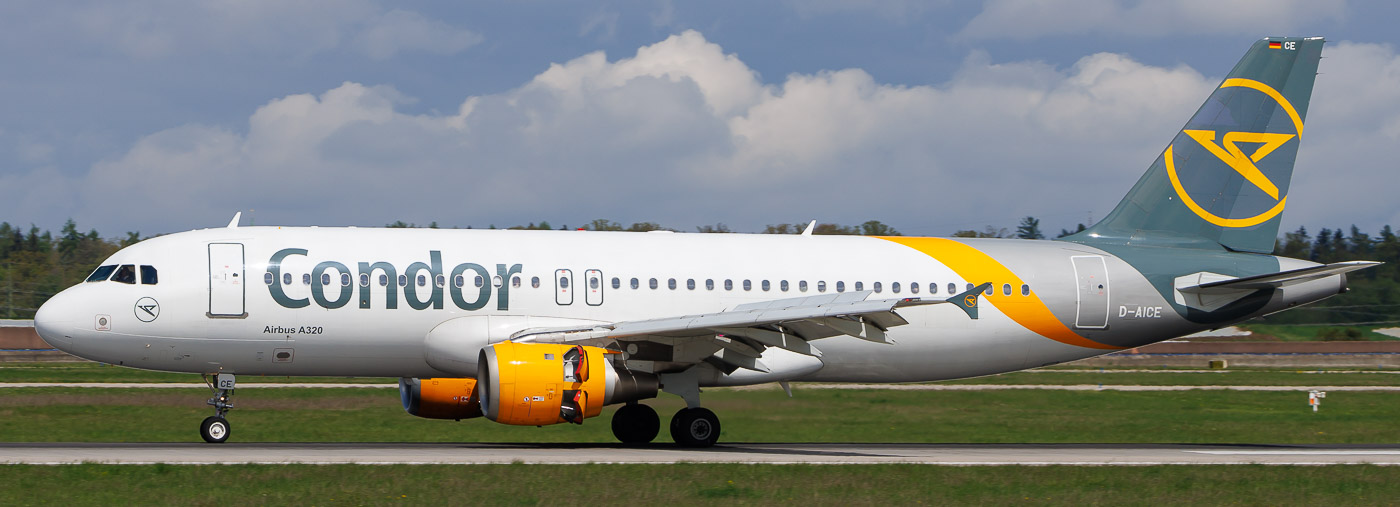 D-AICE - Condor Airbus A320