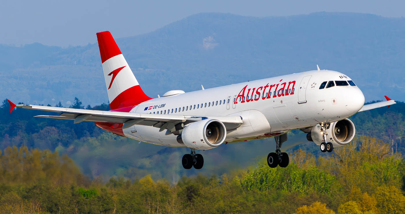 OE-LBM - Austrian Airlines Airbus A320