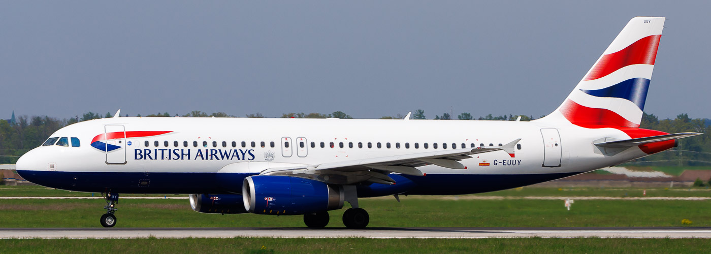 G-EUUY - British Airways Airbus A320