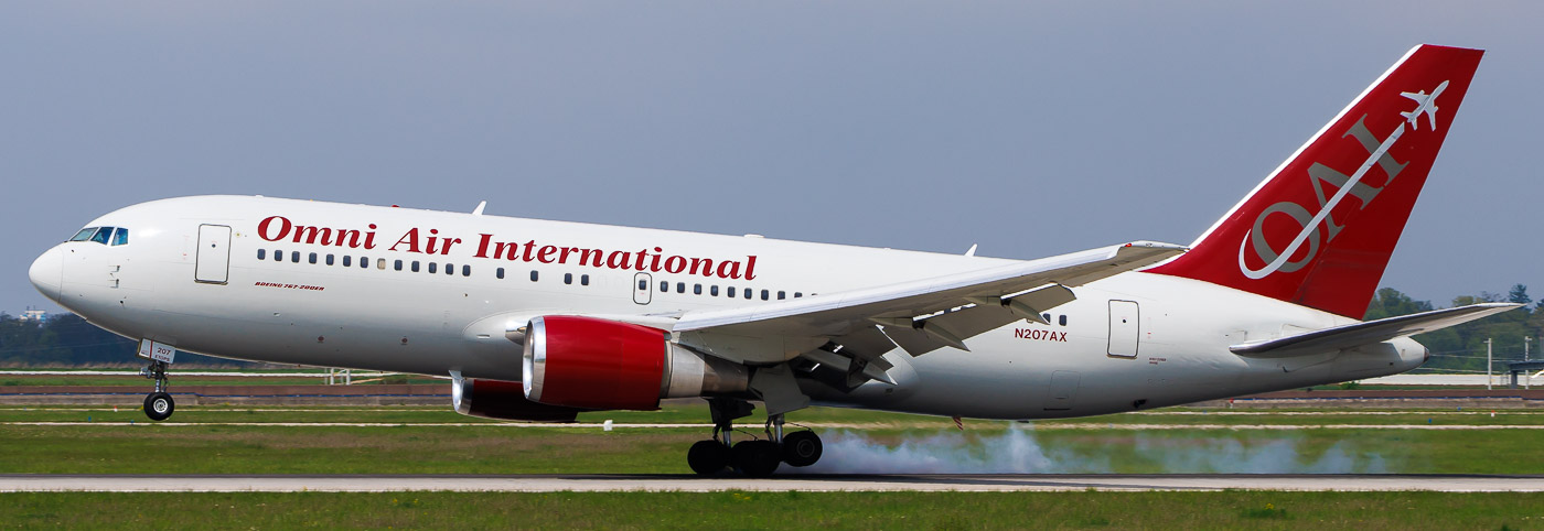 N207AX - Omni Air International Boeing 767-200