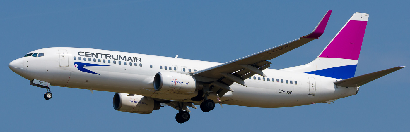 LY-DUE - GetJet Airlines Boeing 737-800