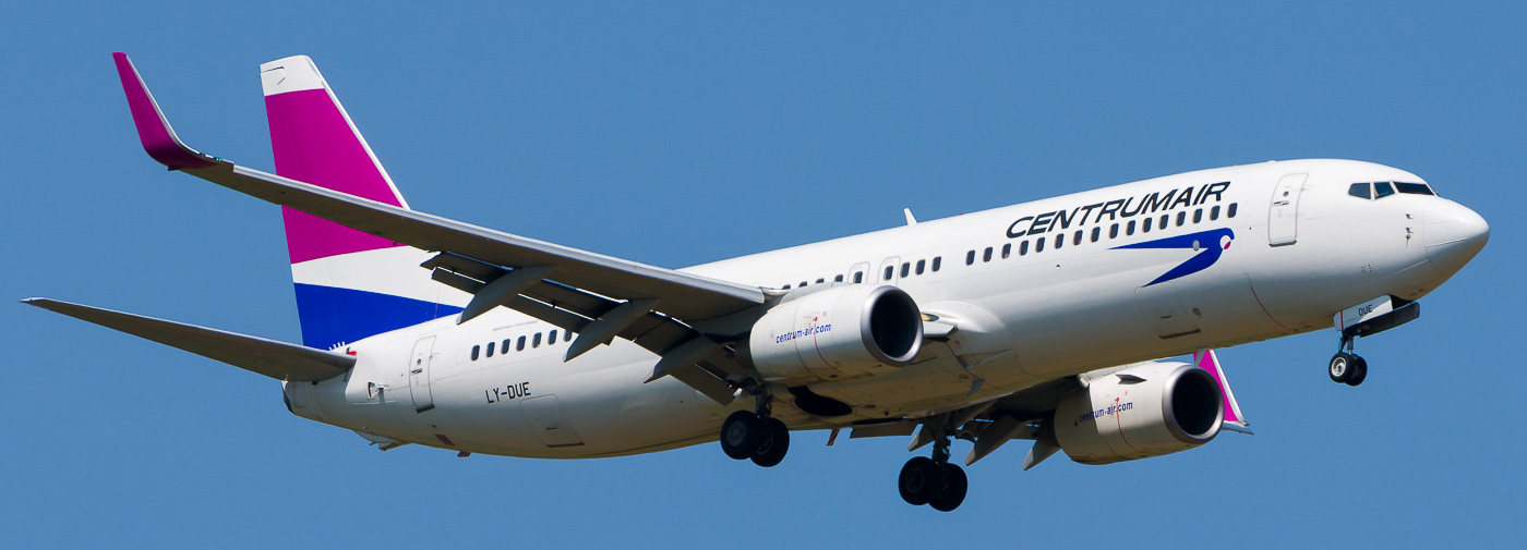 LY-DUE - GetJet Airlines Boeing 737-800