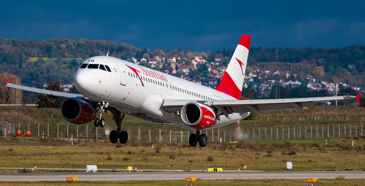 OE-LXB - Austrian Airlines Airbus A320