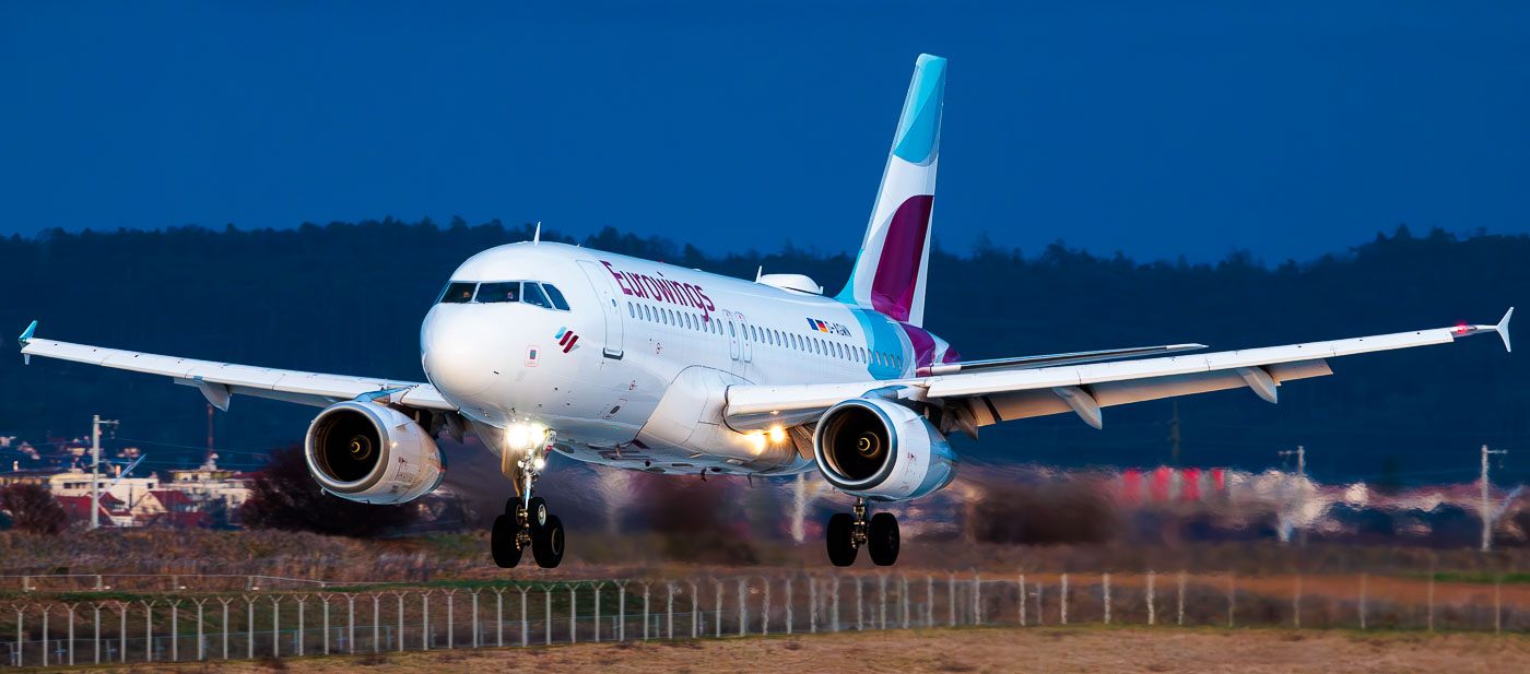 D-AGWN - Eurowings Airbus A319