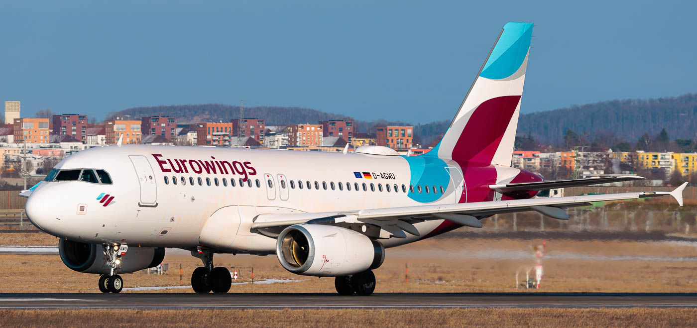 D-AGWU - Eurowings Airbus A319