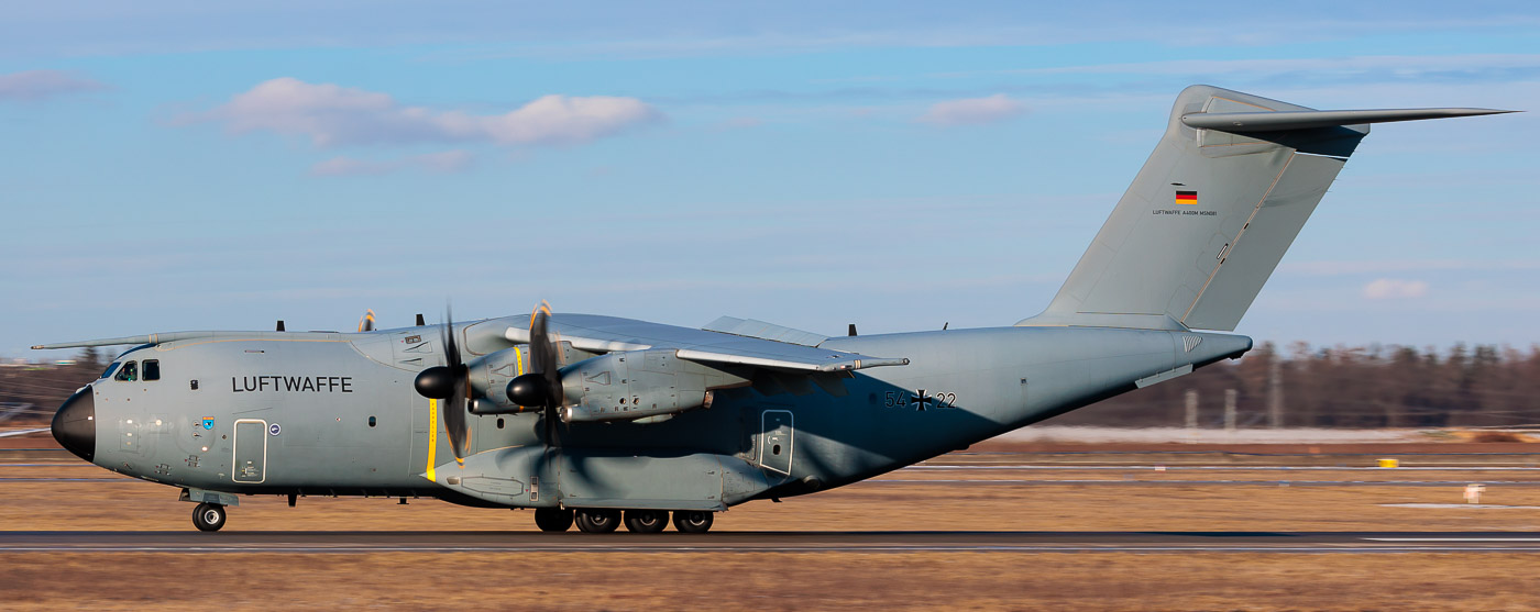 54+22 - Luftwaffe Airbus A400M Atlas