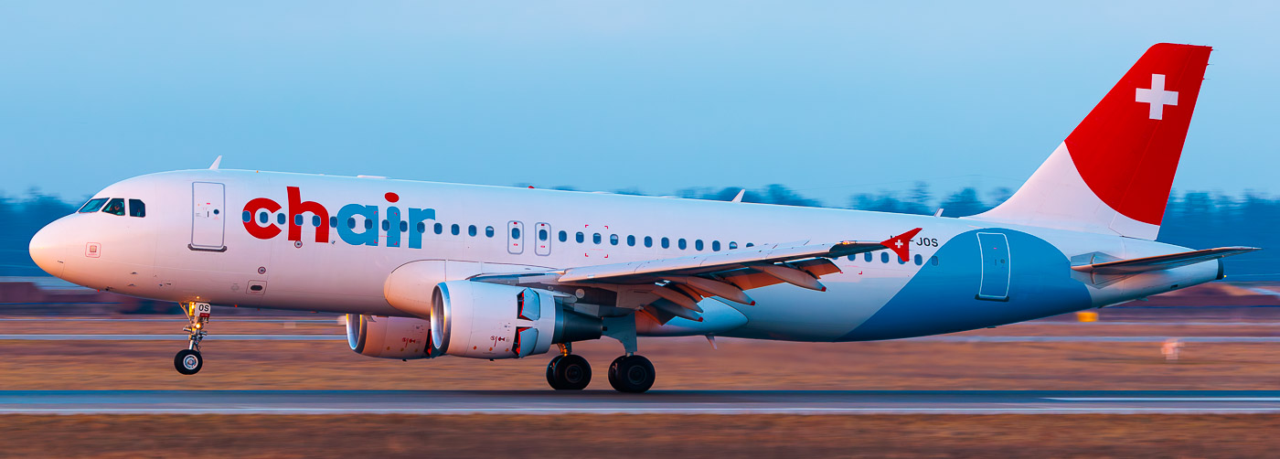 HB-JOS - Chair Airlines Airbus A320