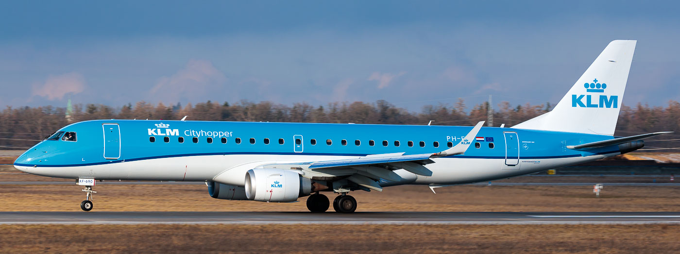 PH-EXF - KLM cityhopper Embraer 190