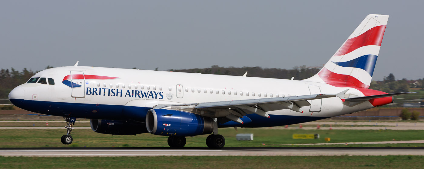 G-EUPT - British Airways Airbus A319