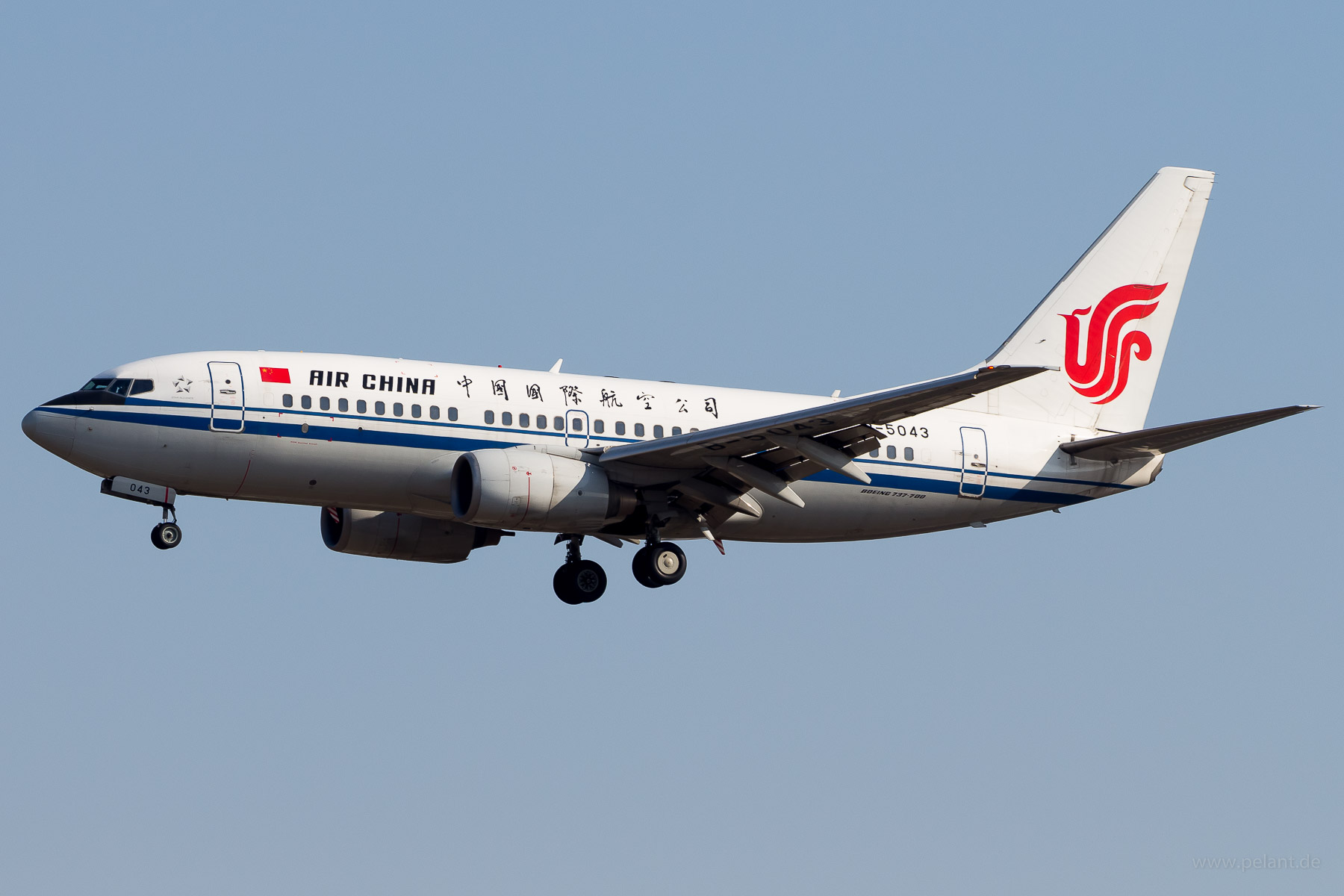 B-5043 Air China Boeing 737-79L in Peking / PEK