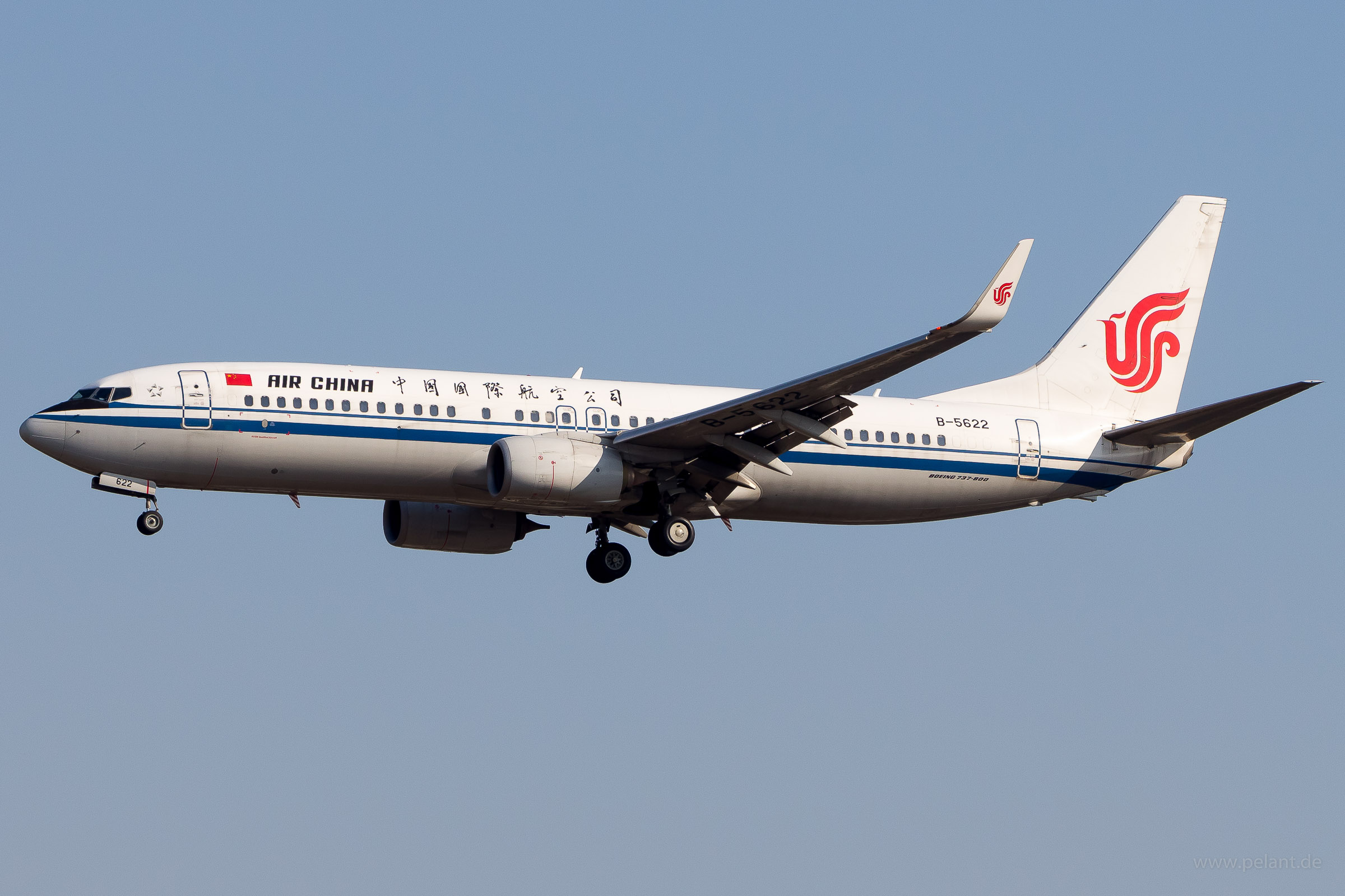 B-5622 Air China Boeing 737-89L in Peking / PEK