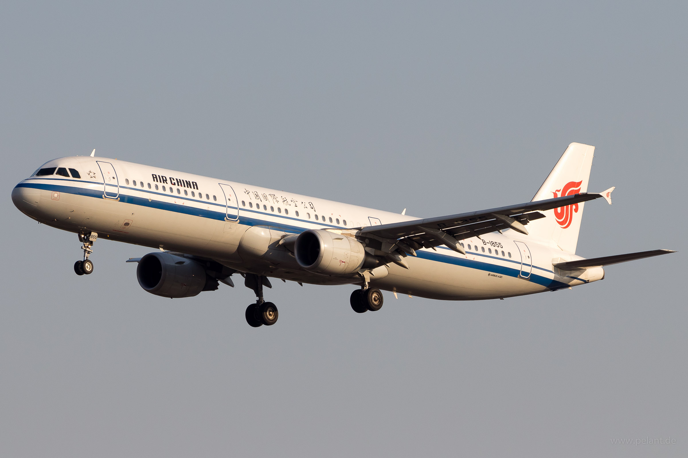 B-1855 Air China Airbus A321-213 in Peking / PEK