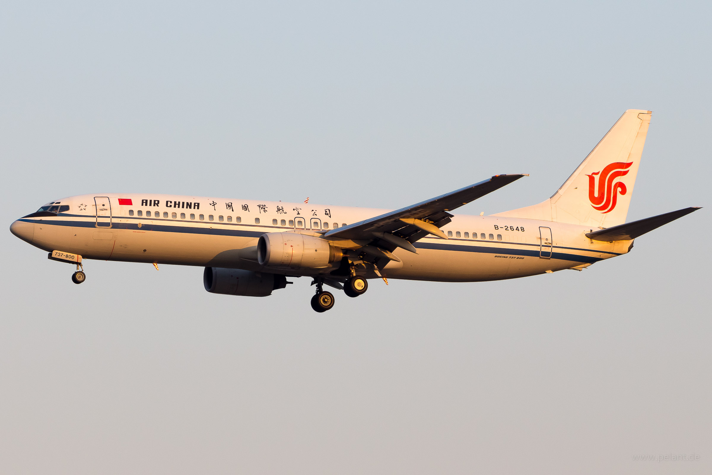 B-2648 Air China Boeing 737-89L in Peking / PEK