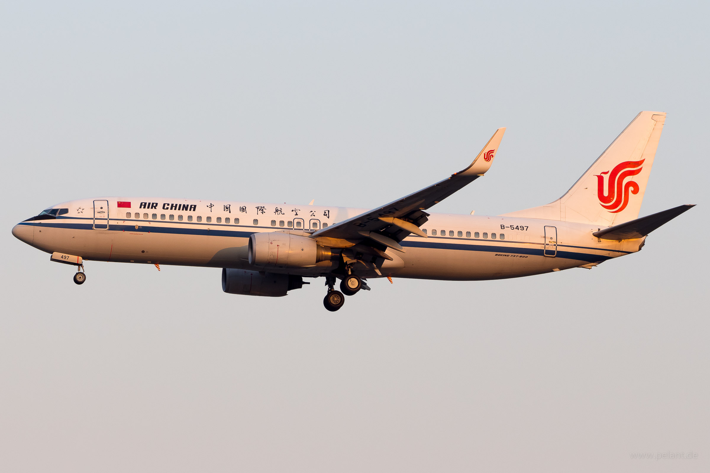 B-5497 Air China Boeing 737-89L in Peking / PEK