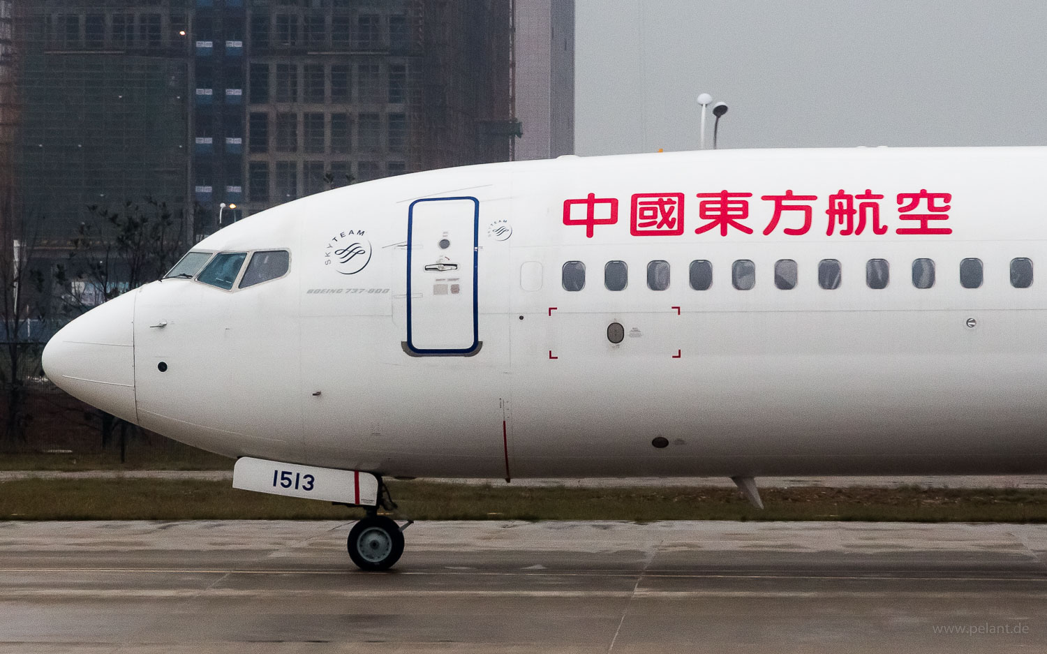 B-1513 China Eastern Boeing 737-89P in Wuhan / WUH