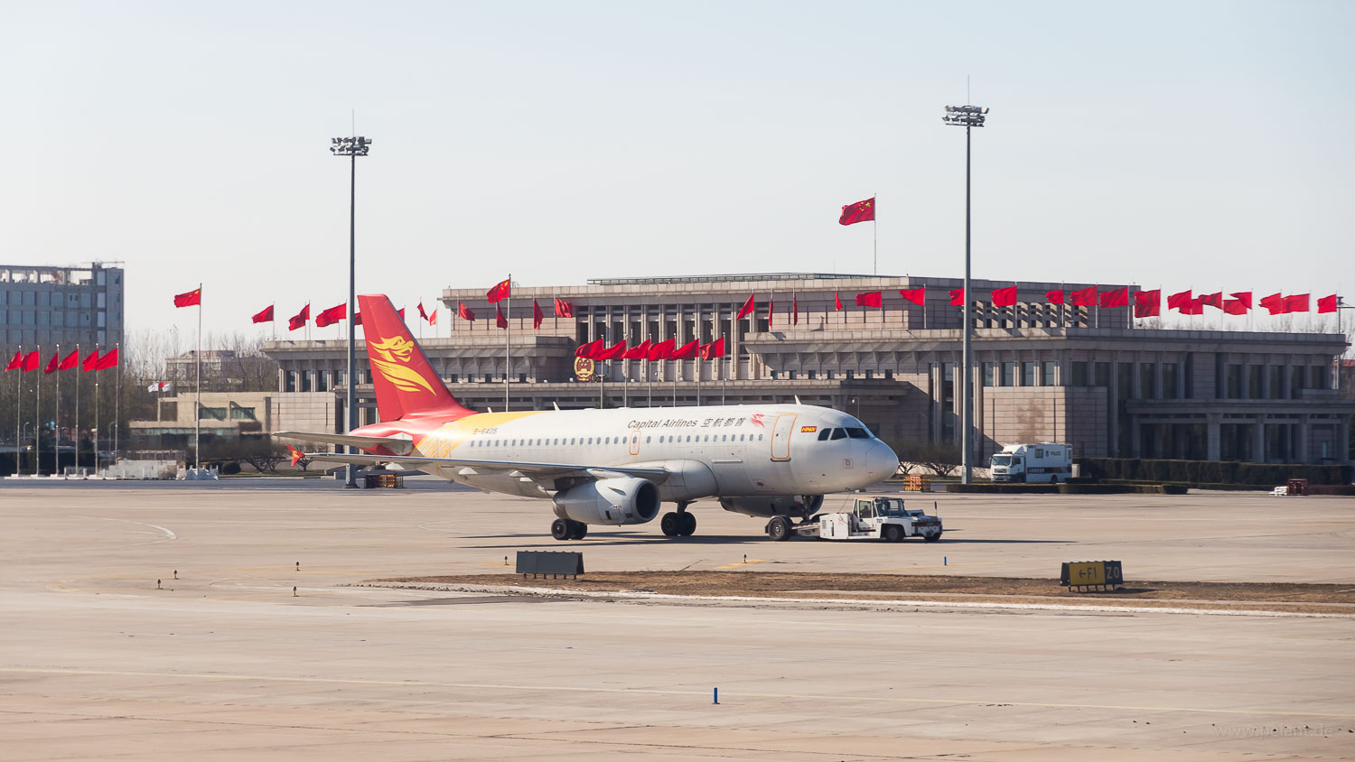 B-6405 Beijing Capital Airlines Airbus A319-132 in Peking / PEK