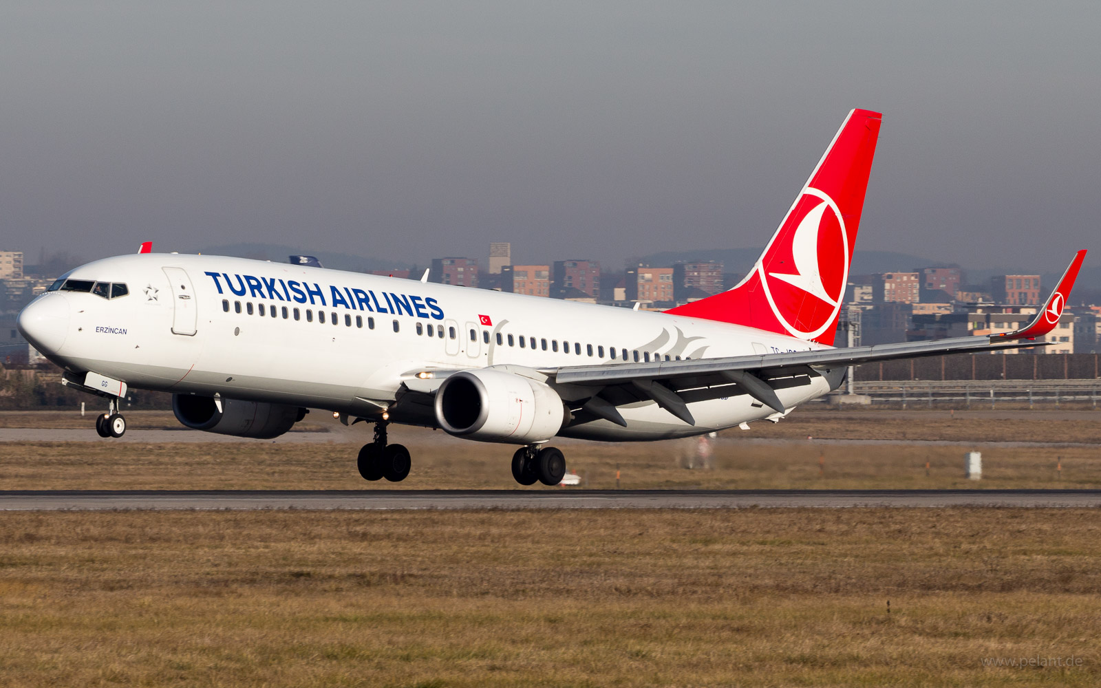 TC-JGG Turkish Airlines Boeing 737-8F2 in Stuttgart / STR