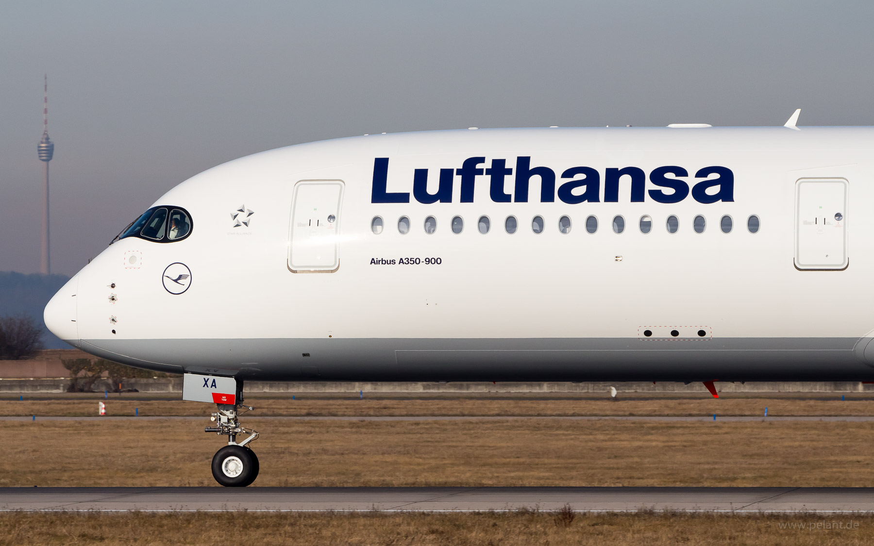 D-AIXA Lufthansa Airbus A350-941 in Stuttgart / STR