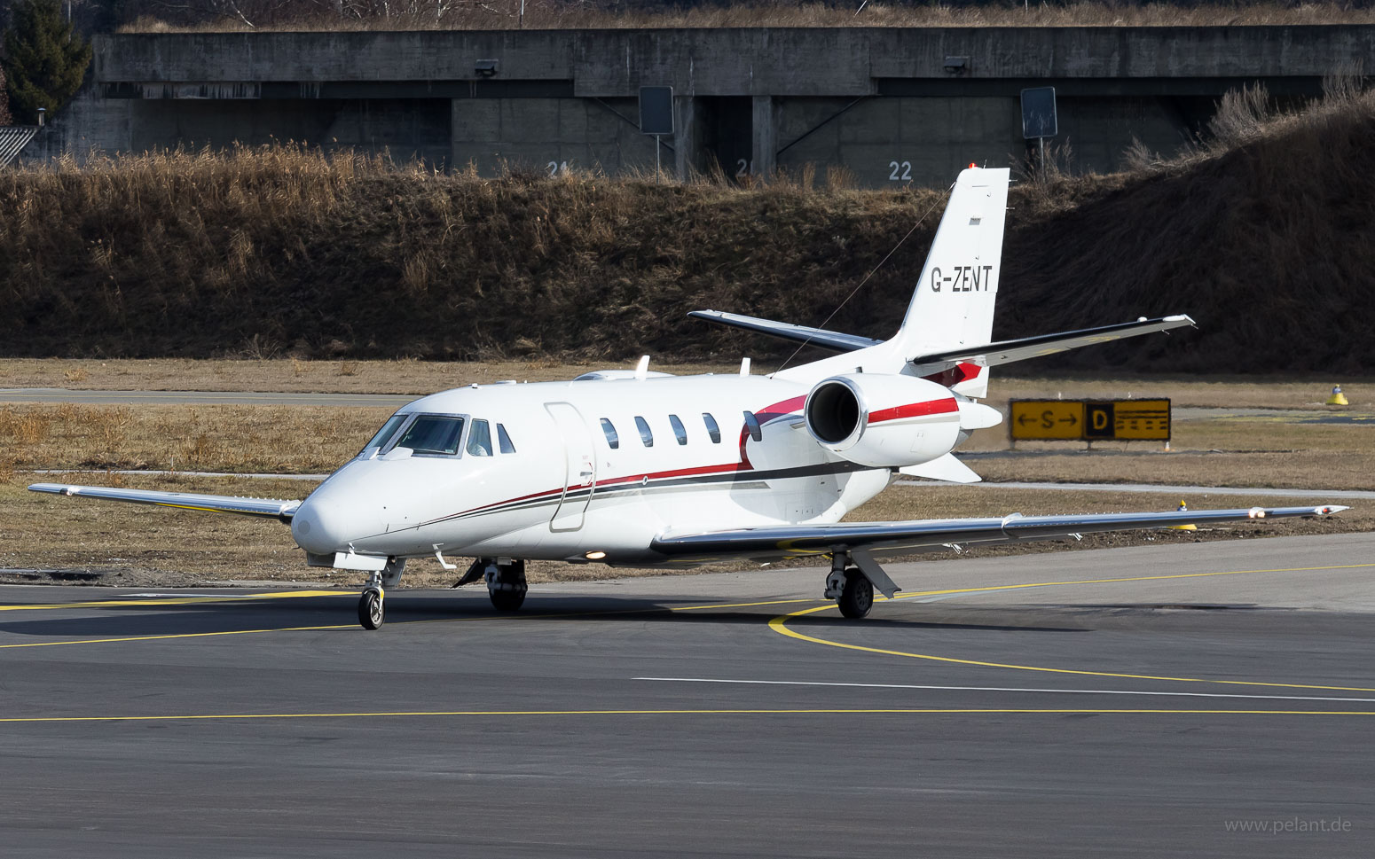 G-ZENT ? Cessna 560XL Citation XLS in Sitten (Sion) / SIR