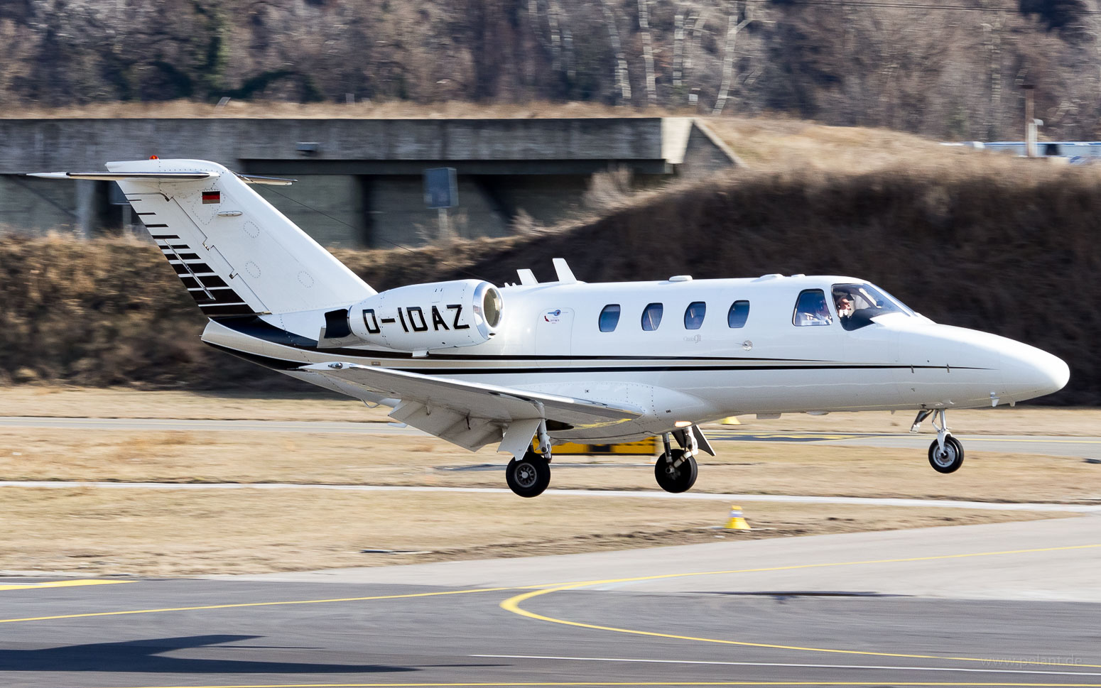 D-IDAZ ? Cessna 525 CitationJet in Sitten (Sion) / SIR