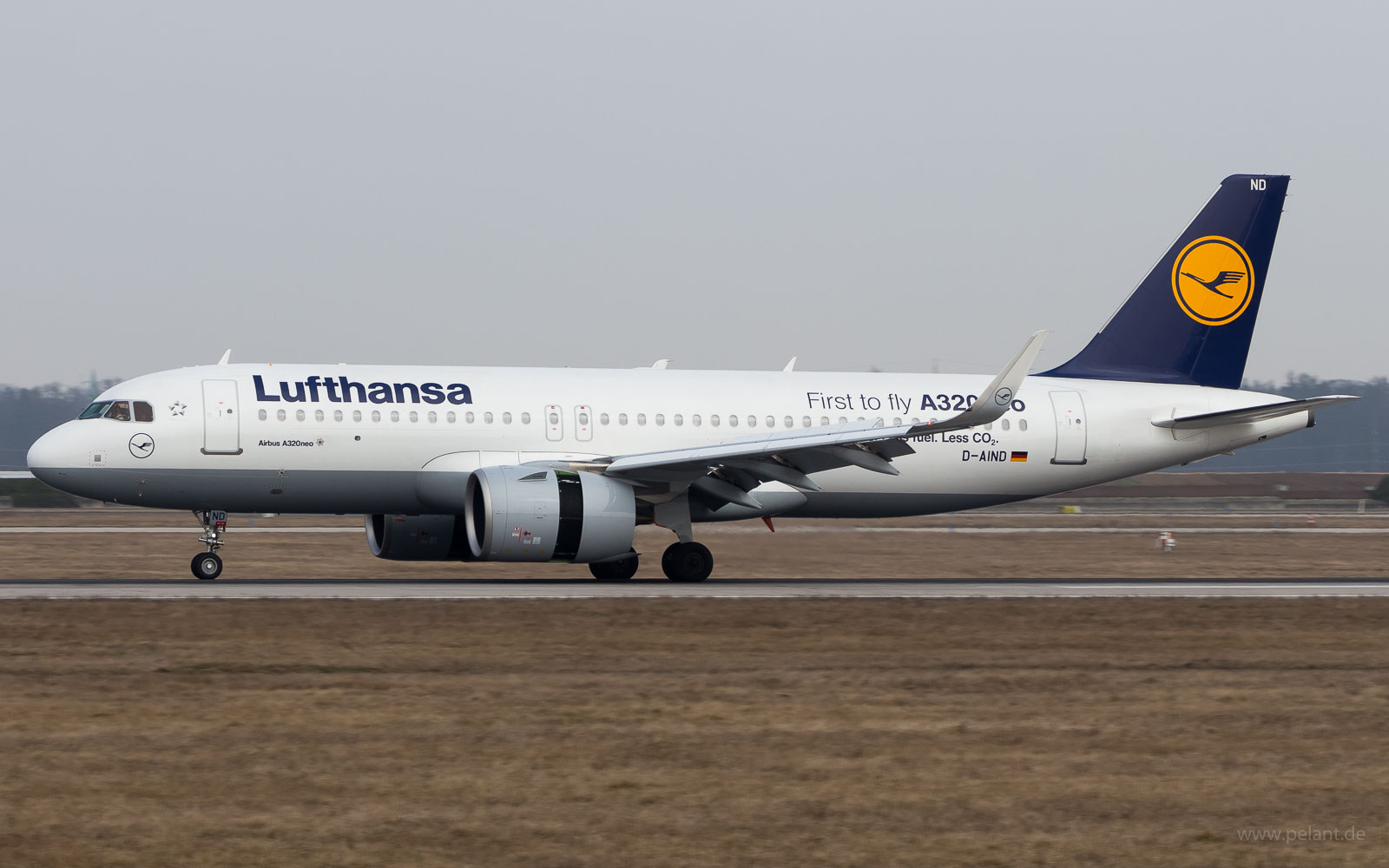 D-AIND Lufthansa Airbus A320-271N in Stuttgart / STR