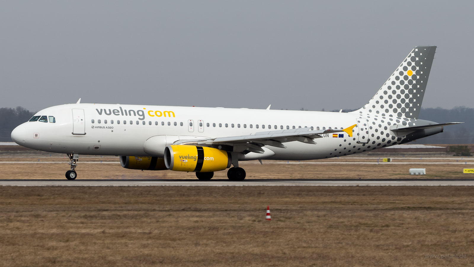 EC-LUN Vueling Airlines Airbus A320-232 in Stuttgart / STR