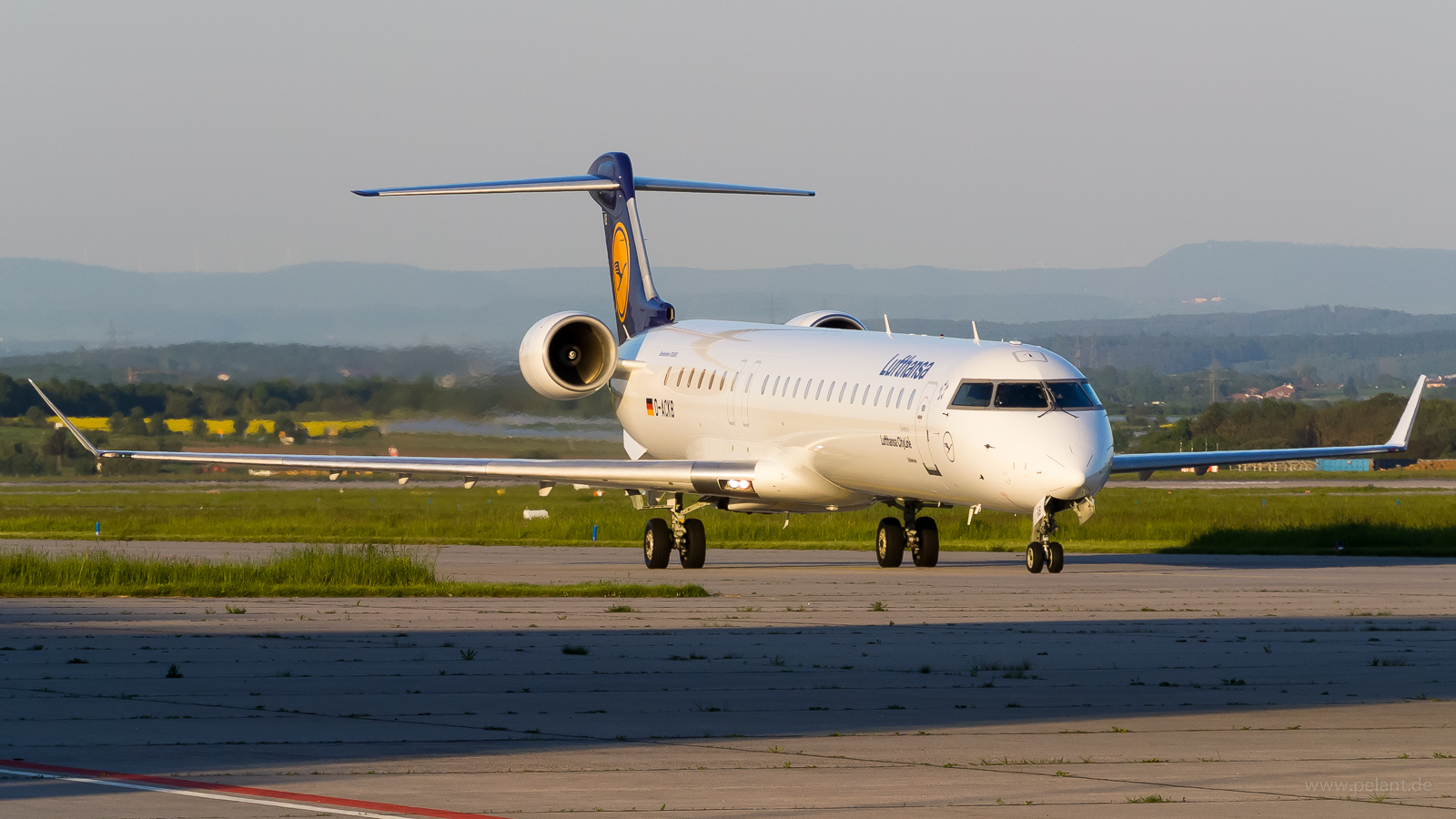 D-ACKB Lufthansa CityLine Bombardier CRJ900LR in Stuttgart / STR