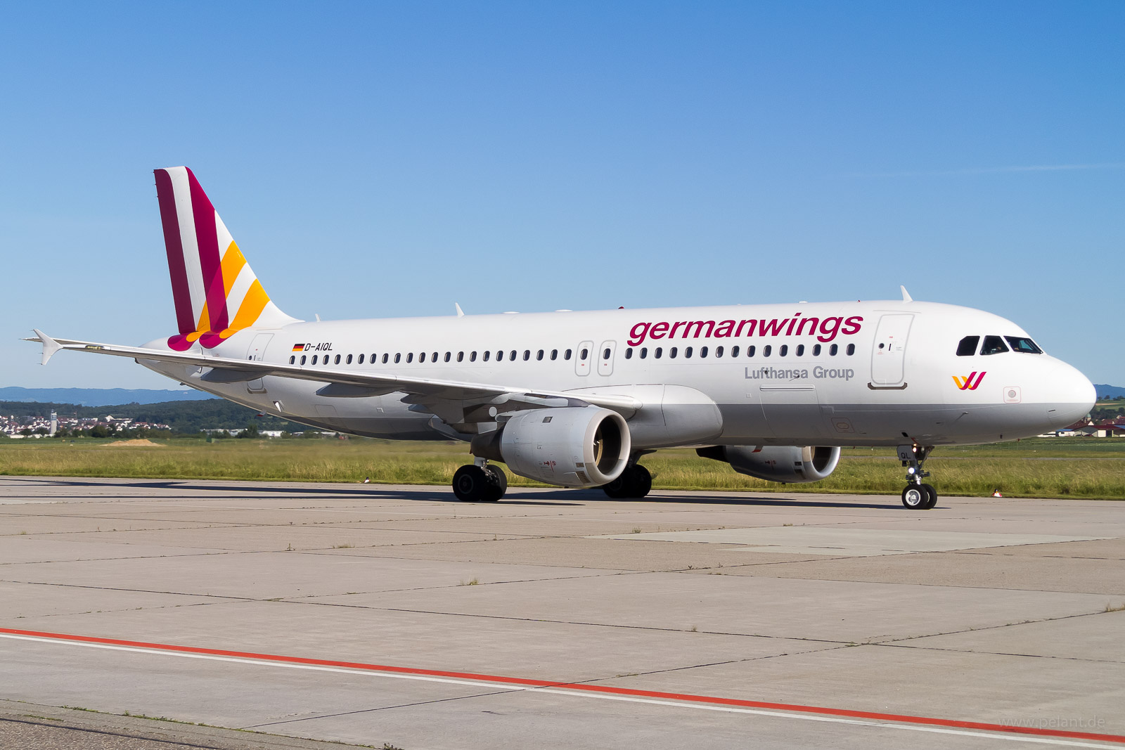D-AIQL Germanwings Airbus A320-211 in Stuttgart / STR