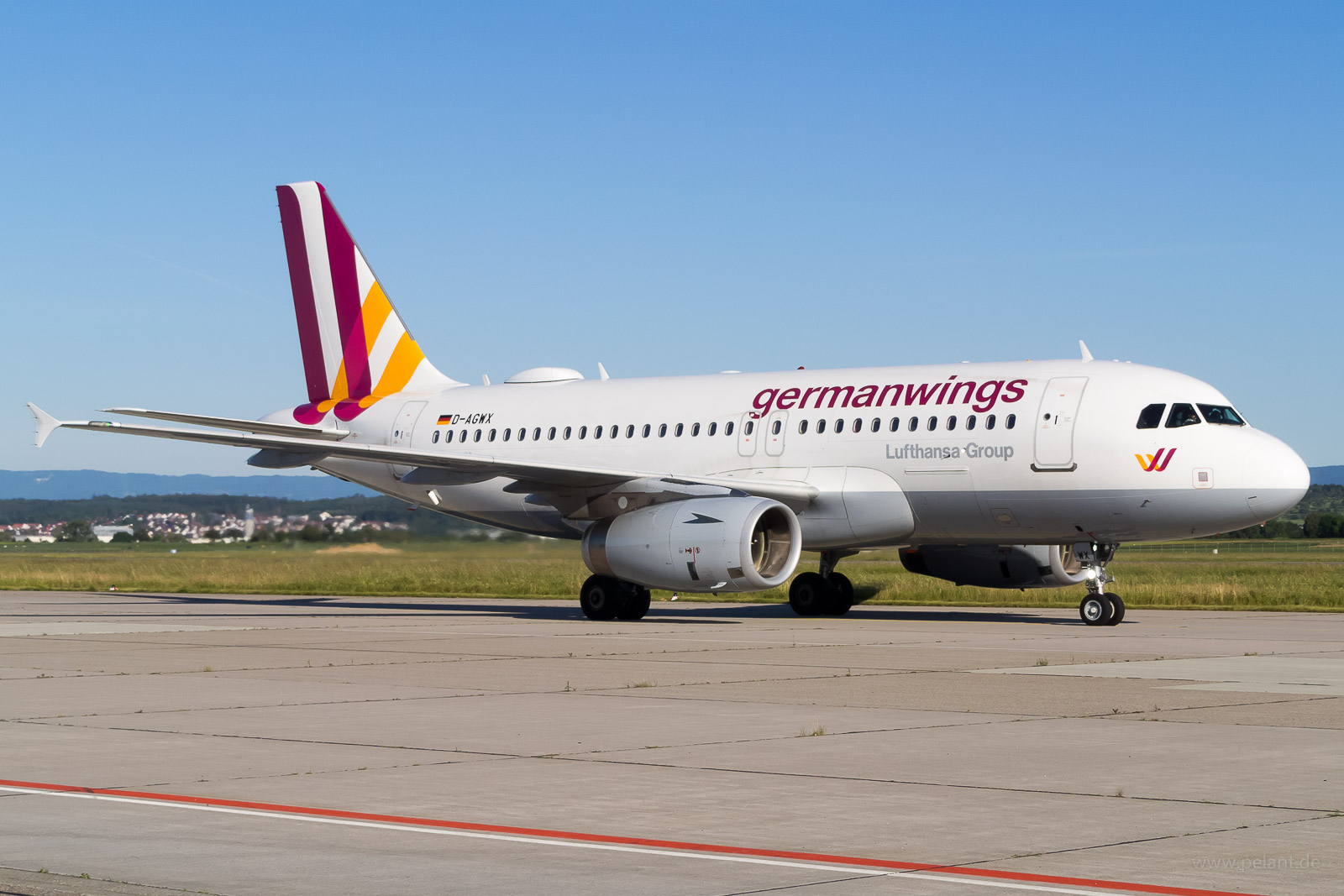 D-AGWX Germanwings Airbus A319-132 in Stuttgart / STR