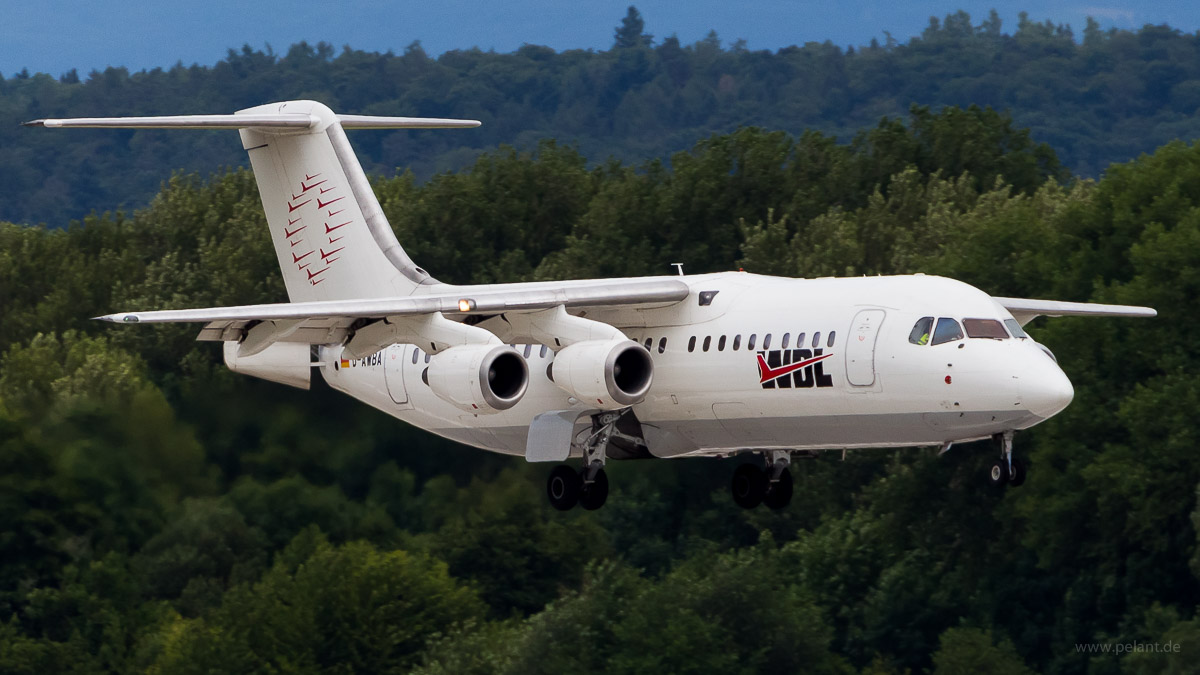 D-AWBA WDL Aviation BAe 146-300 in Stuttgart / STR