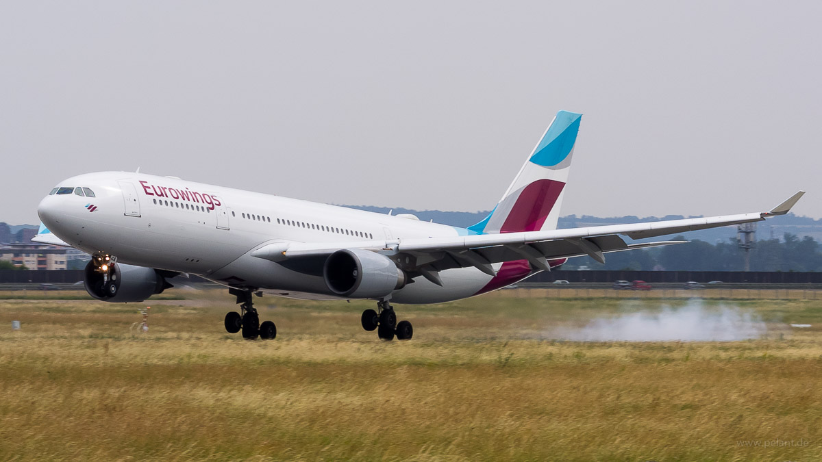 D-AXGA Eurowings Airbus A330-203 in Stuttgart / STR