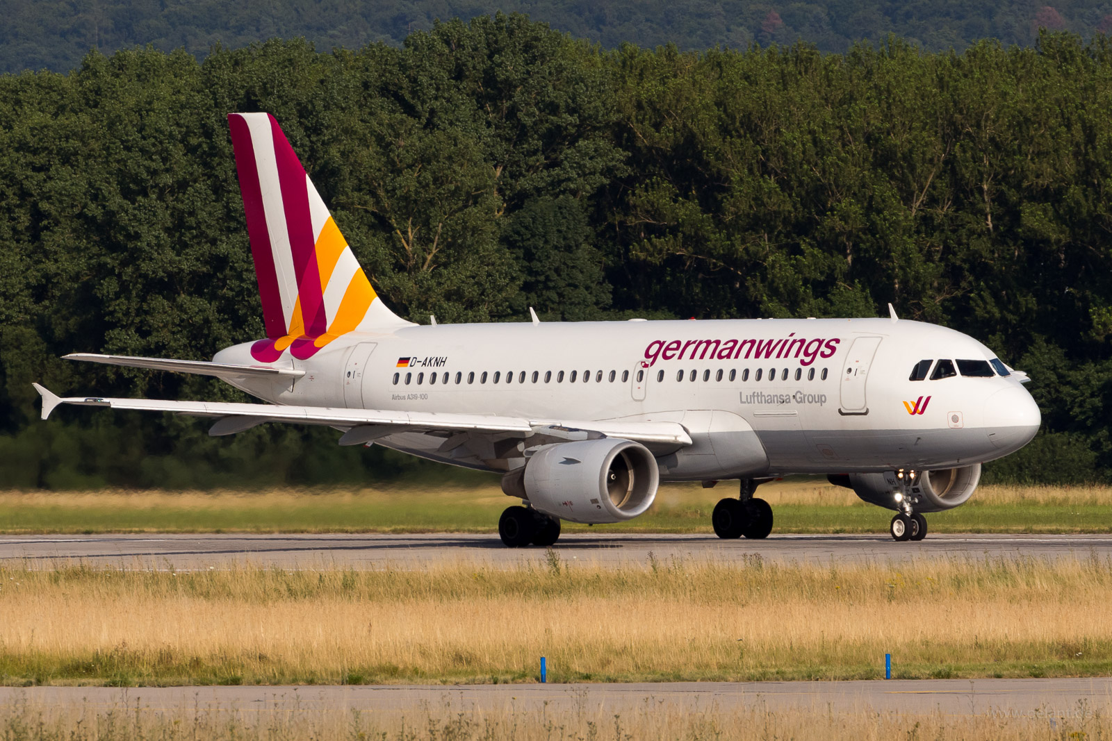 D-AKNH Germanwings Airbus A319-112 in Stuttgart / STR