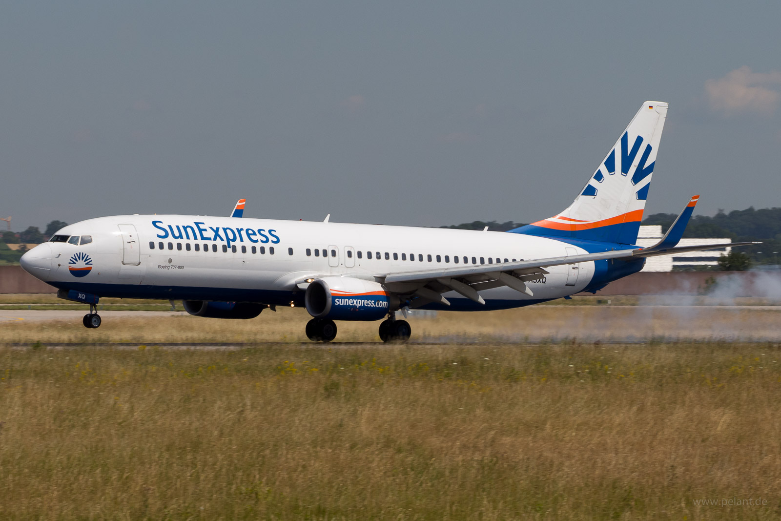 D-ASXQ SunExpress Deutschland Boeing 737-8FH in Stuttgart / STR