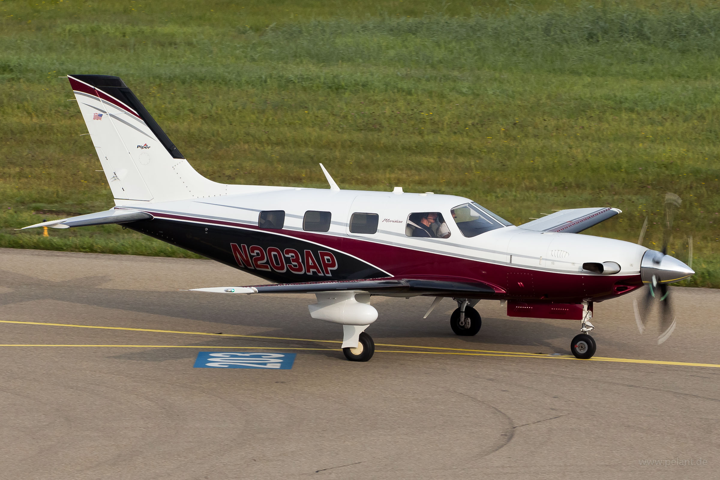 N203AP ? Piper PA-46-500TP Malibu Meridian in Friedrichshafen / FDH