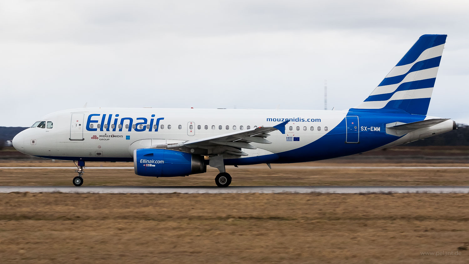 SX-EMM Ellinair Airbus A319-132 in Stuttgart / STR