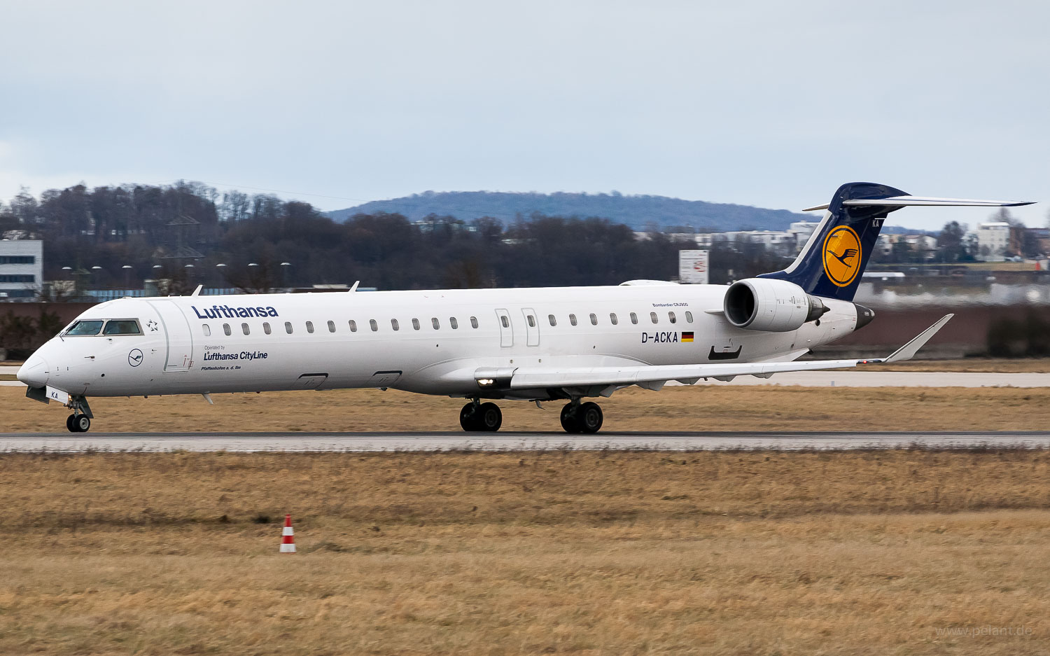 D-ACKA Lufthansa CityLine Bombardier CRJ-900LR in Stuttgart / STR