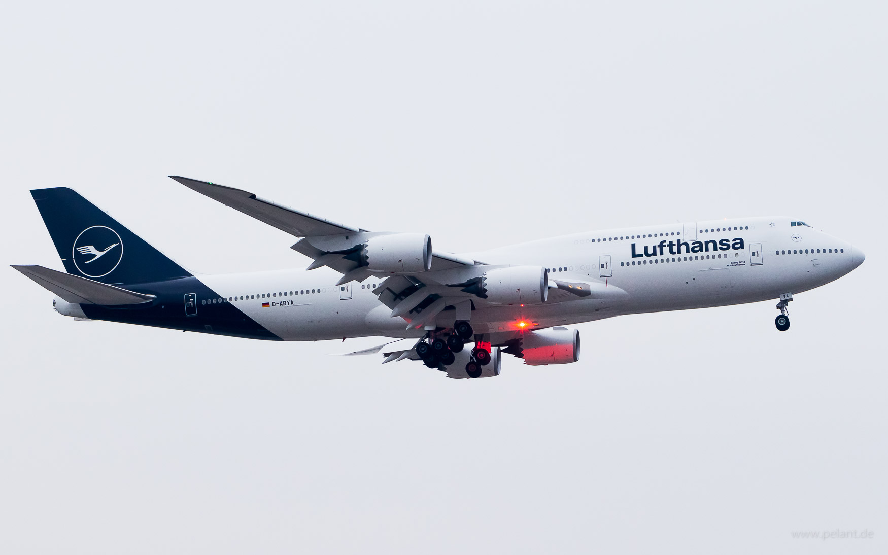 D-ABYA Lufthansa Boeing 747-8 Intercontinental in Stuttgart / STR