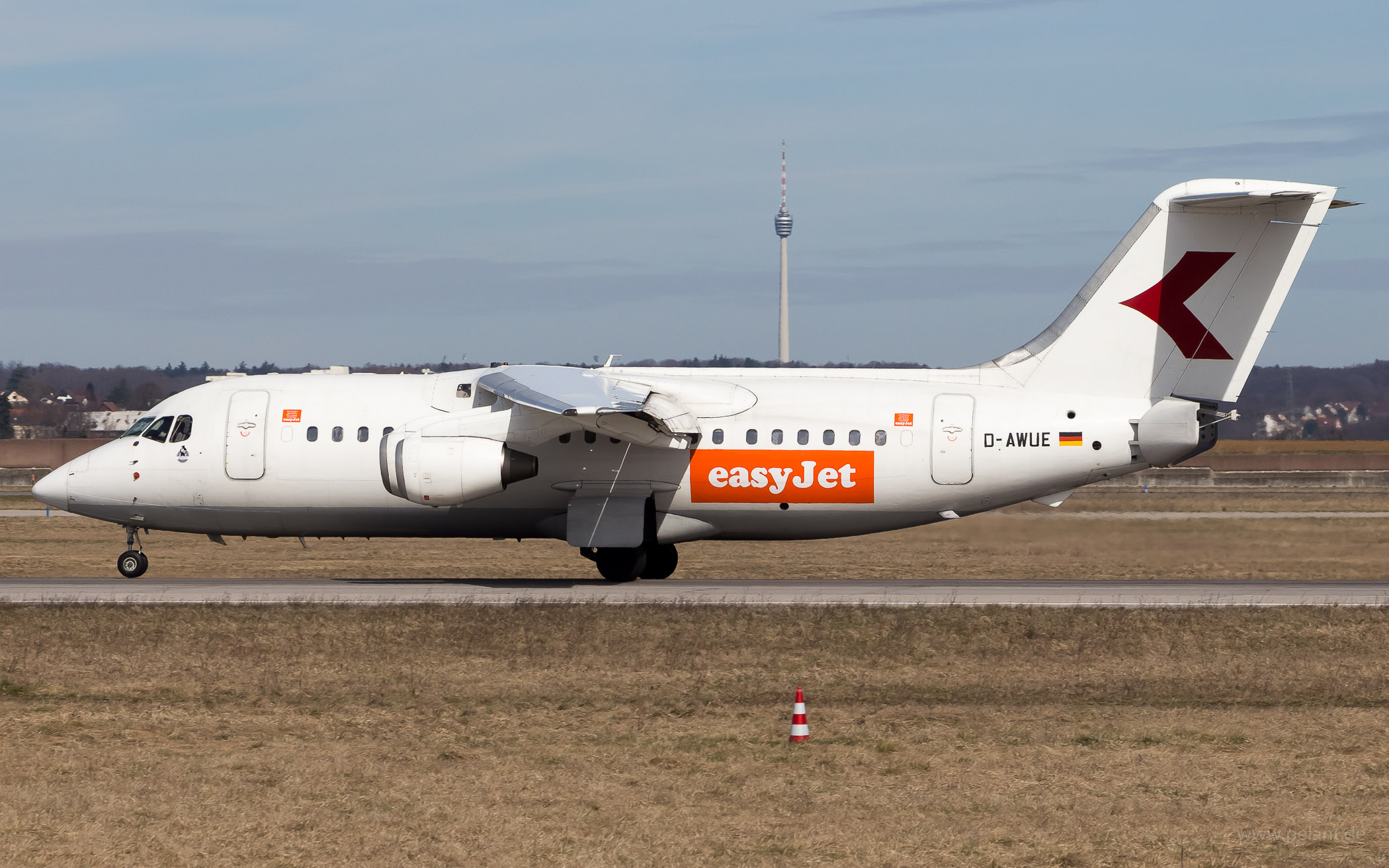 D-AWUE WDL Aviation BAe 146-200 in Stuttgart / STR
